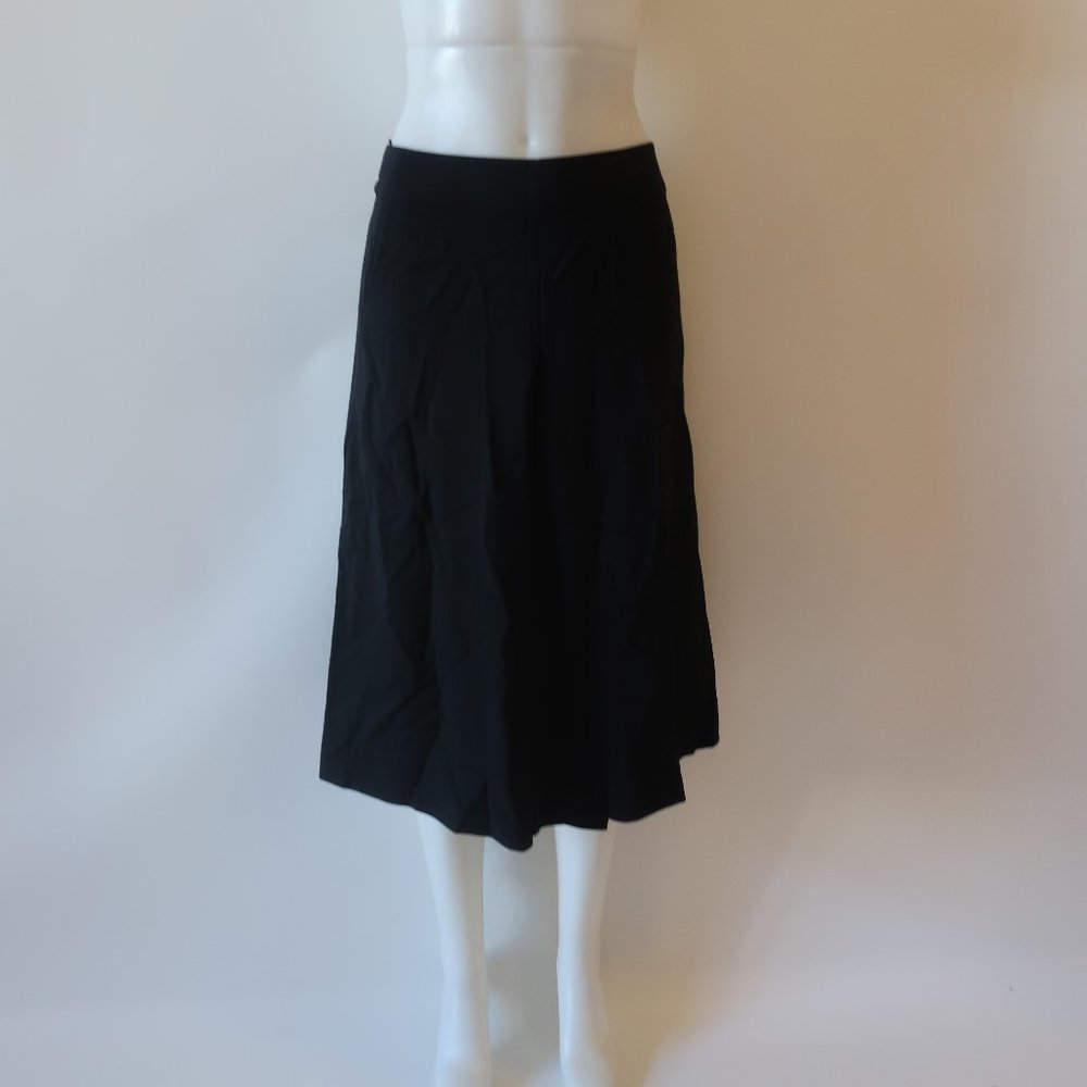 WOMENS MARANI BLACK MIDI SKIRT 40 US/S *